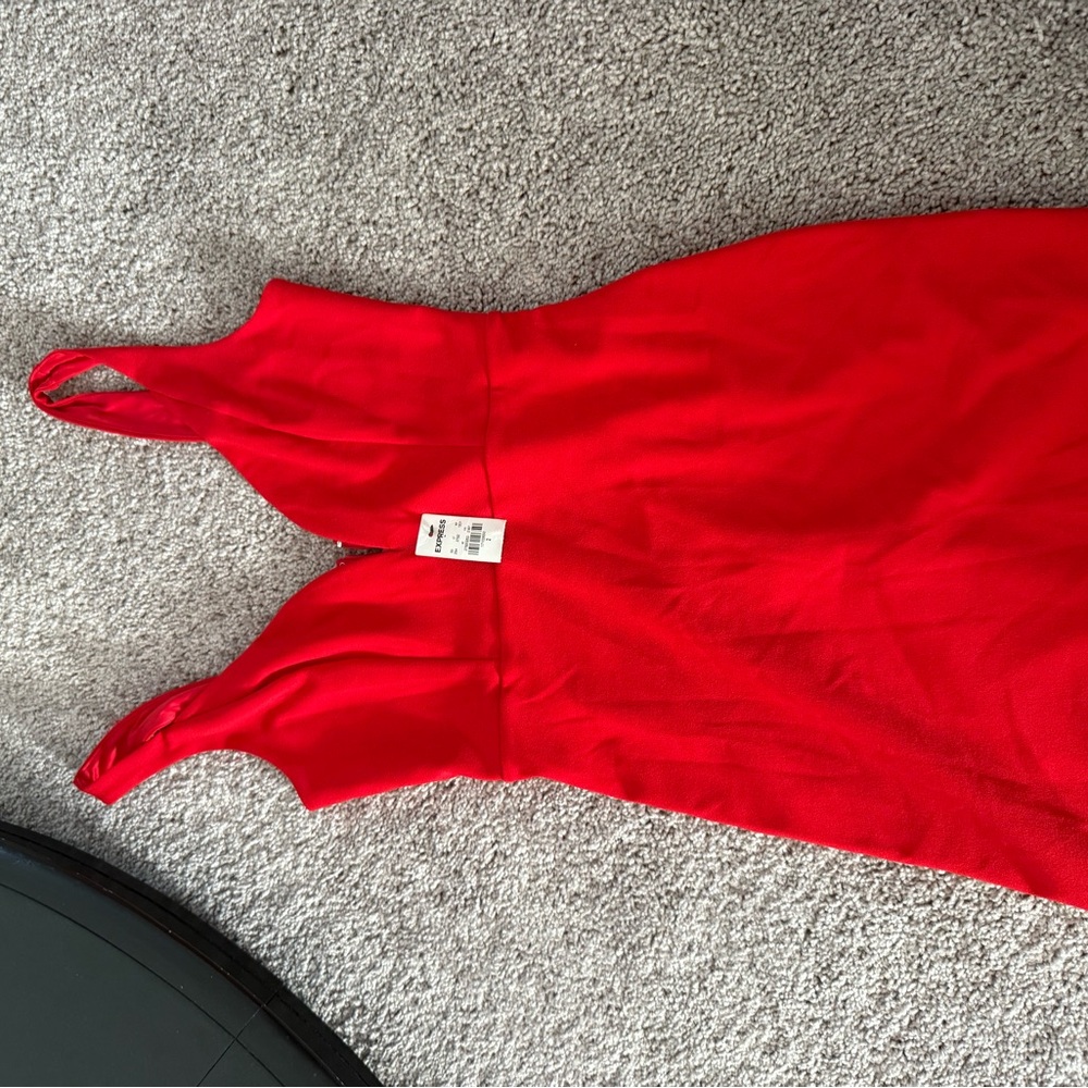 Express Bold Red Dress